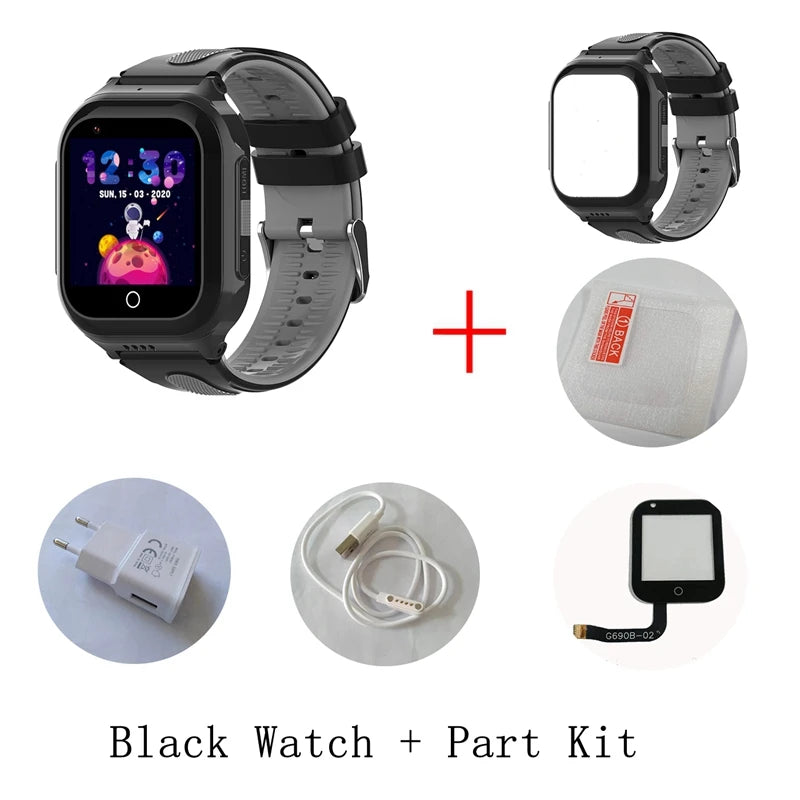 Wonlex Kids Smart Watch 4G GPS WIFI Location Tracker SOS Video Call KT24S Children's Smartwatch IP67 Waterproof Smart Baby Watch