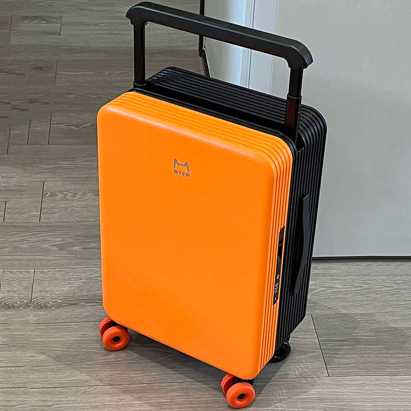 COLENARA 20"24Inch Suitcase High-quality ABS + PC Boarding Box Women's Trolley Case Students Password Box Men's Cabin Luggage