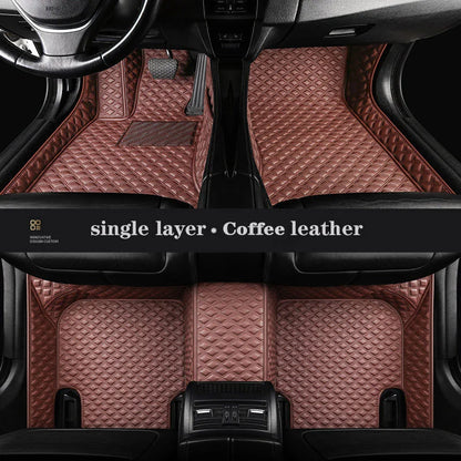 Car Floor Mats for Porsche Macan 2014 2015 2016 2017-2026 Custom Auto Foot Pads Automobile Carpet Cover Interior Accessories