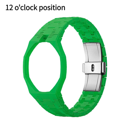 Bioceramic Bracelet Royal Pop Strap for swatch ,ceramic belt case,40mm Sport Wristband adapter