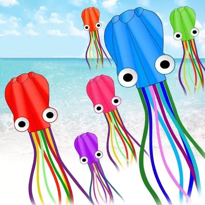 Dolphin kite flying nylon soft kite line animal kites inflatable kite reel outdoor toys Kite surfing beach kites sport parachute
