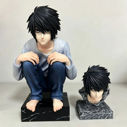 Death Note Anime Figure Yagami Light Action Figures Figurine PVC Doll Desk Decoration Statue Collection Model Birthday Gifts Toy