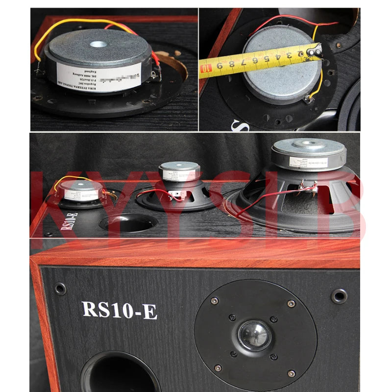 200W 10 Inch Bookshelf Speakers Passive Wooden 3 Way Fever Hifi Home Theater System Sound Equipment Amplifiers Speaker