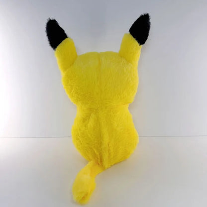 2026 Hot Anime Pok é mon Pikachu Plush Toys Breath Child Peluche Soothes Toy Sleeping Companion Music Pikachu Plush Kids Gifts
