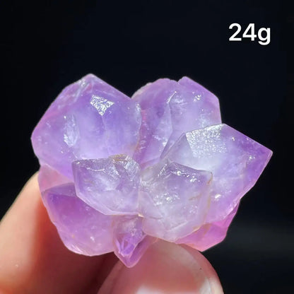 100% Natural Amethyst Flower Clusters, Raw Stones, Mineral Specimens from Madagascar