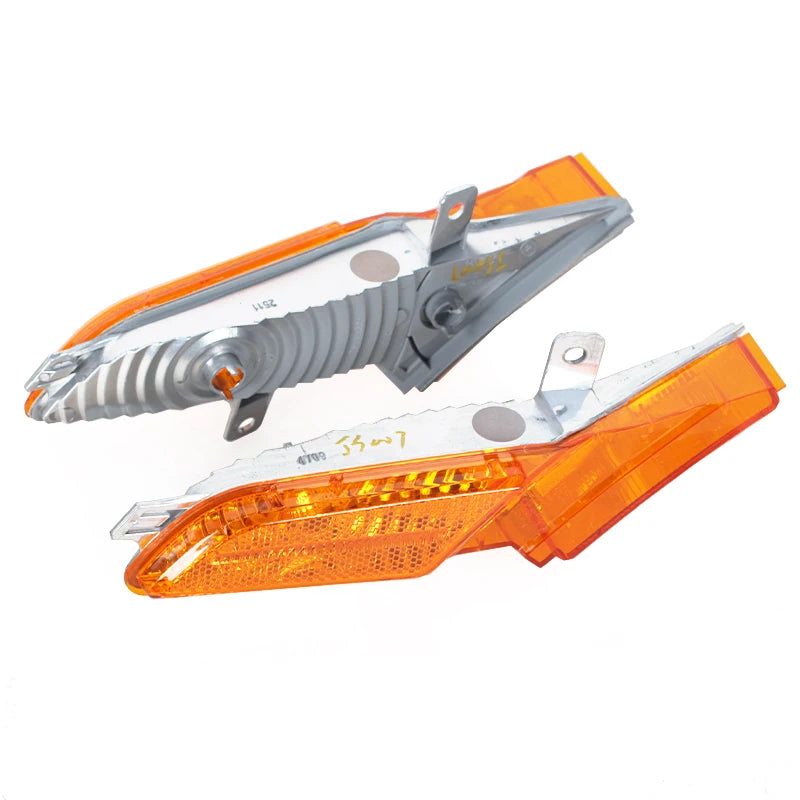 For Porsche Cayenne 2007 2008-2010 Car Right Left Plastic Clear Front Side Marker Lights Signal Lamp 95563103501 95563103601