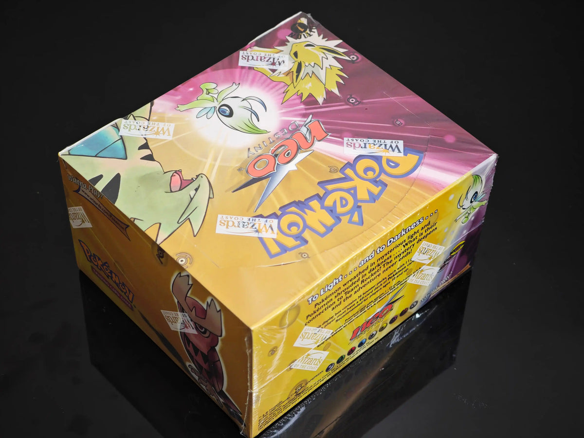 Pokemon Neo Destiny 1st Edition Booster Box PTCG Cards Proxy Cards Board Game Collection Anime Booster Pack PKM Cards Toy Gifts