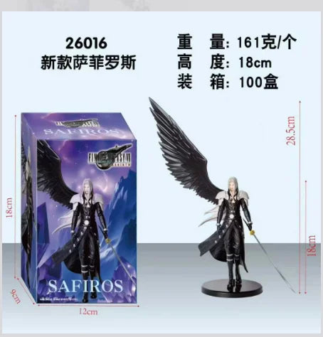 Final Fantasy Sephiroth Angel Model Figure Statue Collectible Game Merchandise New Arrival Gift for Fans Cosplay Decor Anime