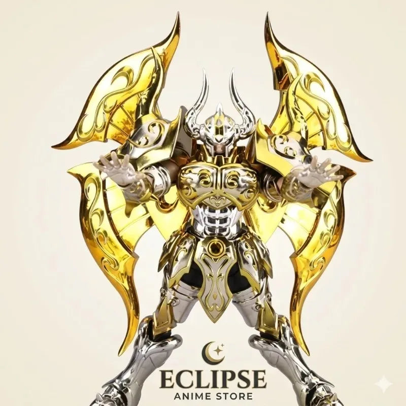 【In Stock】 Saint Seiya CS Taurus Aldebaran God Cloth Soul of Gold Myth Cloth EX Diecast Metal Armor Action Figure Toy Gift