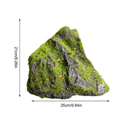 1 Piece Simulated Moss Stone Fake Rock For Indoor And Outdoor Garden Decoration Artificial Landscape Home Decoration