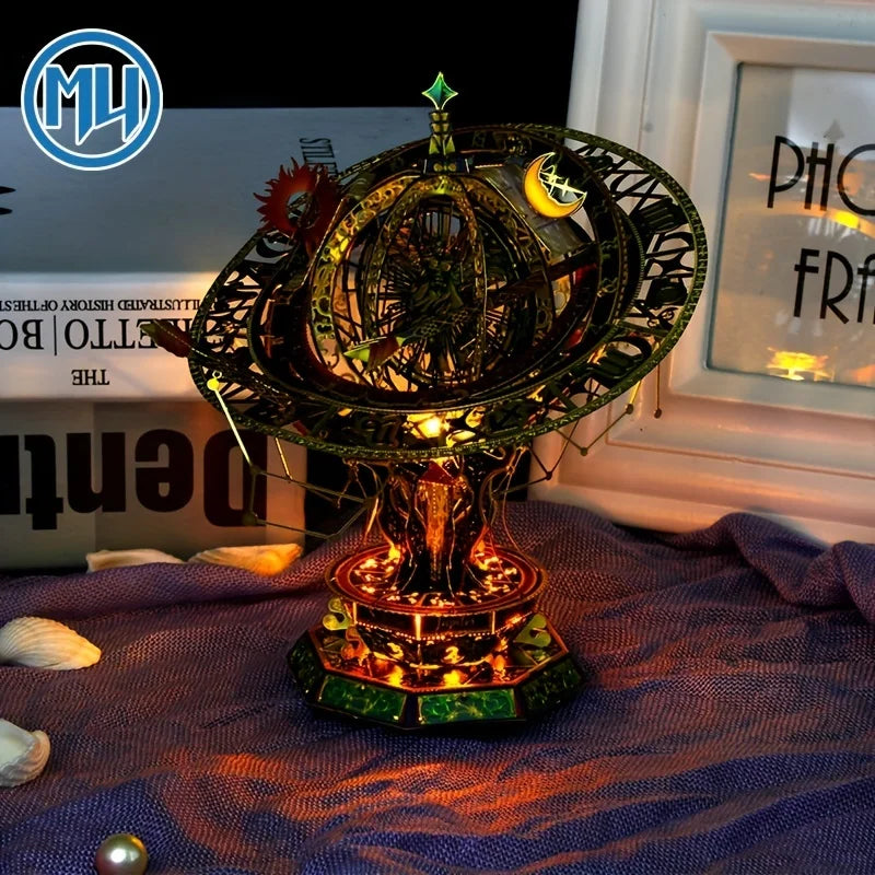 MY 3D Metal Puzzle Twelve Constellations DIY Holiday Gifts to Friends Exquisite Tabletop Ornaments