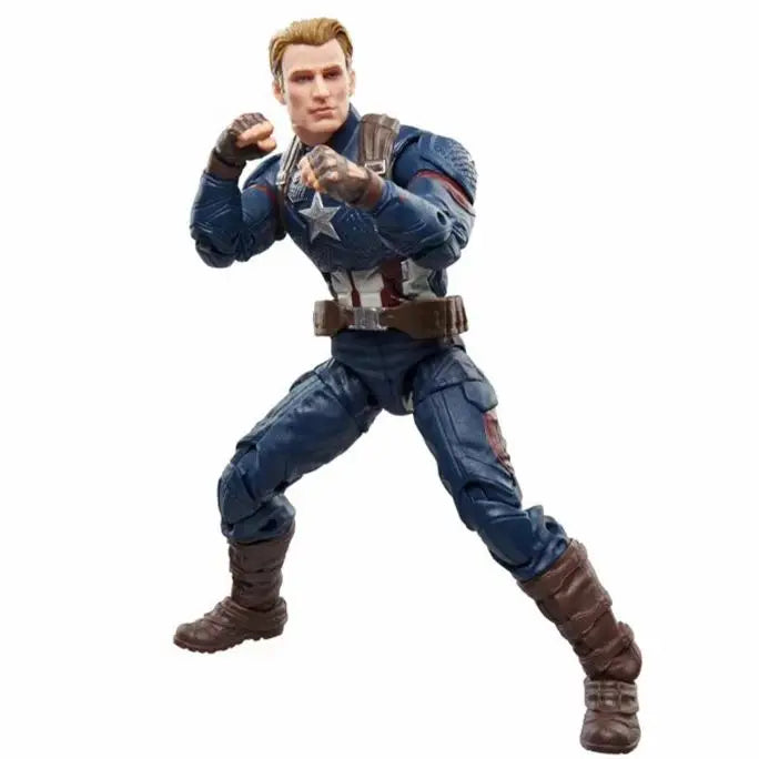 Original Hasbro Marvel Legends Captain America Anime Figure Model Gift Toy Collection