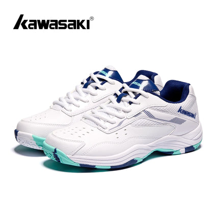 Kawasaki New Badminton Shoes Sneakers Mens Tennis Breathable Anti-Slippery Sport Shoes for Men Women K-065D