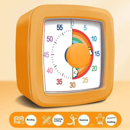Hot-selling Visual Timer 60 Minutes Countdown Suitable for Children and Adults Silent Classroom Timer for Home and School Clock