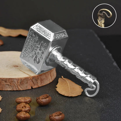 Wiitin Thors Battle Hammer Fidget Hand Spinner Made By Metal The Mighty Mjolnir Keychain Toy Stress Relief Toys For Kids Gift