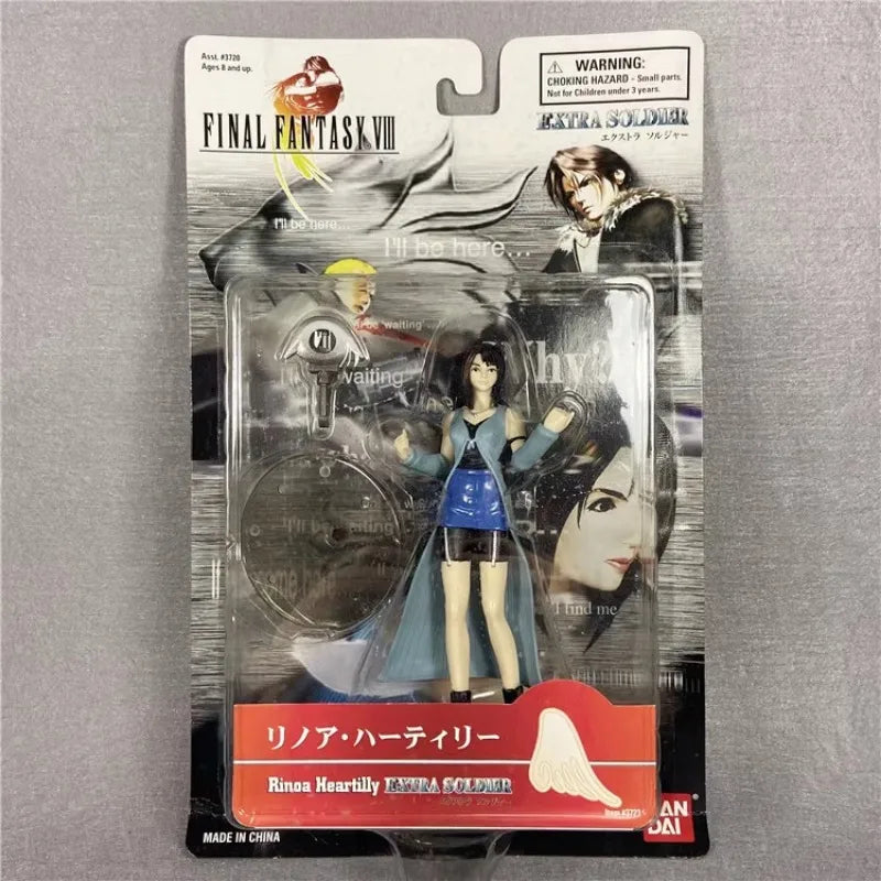BANDAI Final FantasyVIII Rinoa Heartilly Collection Ornament GACHA Action Figures Model Kids Toy