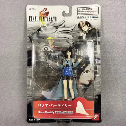 BANDAI Final FantasyVIII Rinoa Heartilly Collection Ornament GACHA Action Figures Model Kids Toy