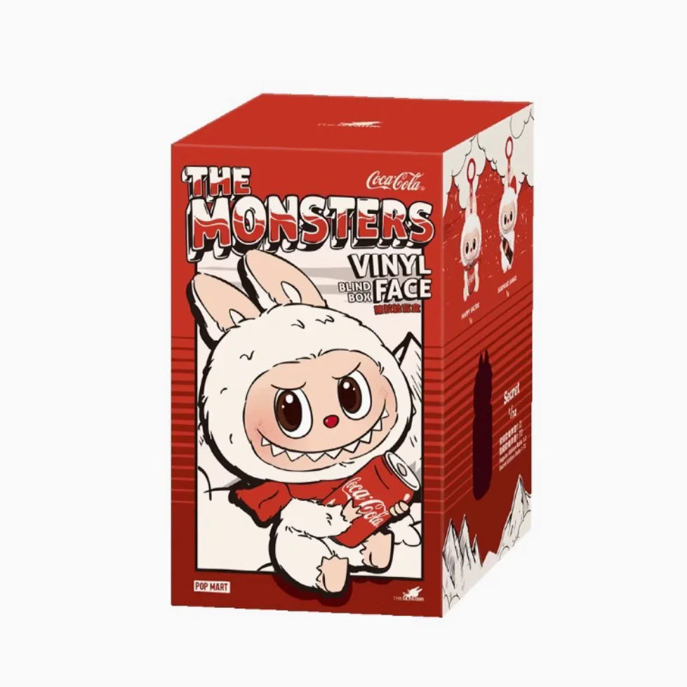 POPMART Original The Monster Labubu 38cm Mokoko Angel Crying Again Blind Box Doll Toys Original Labubu V1 V2 Toys Birthday Gifts