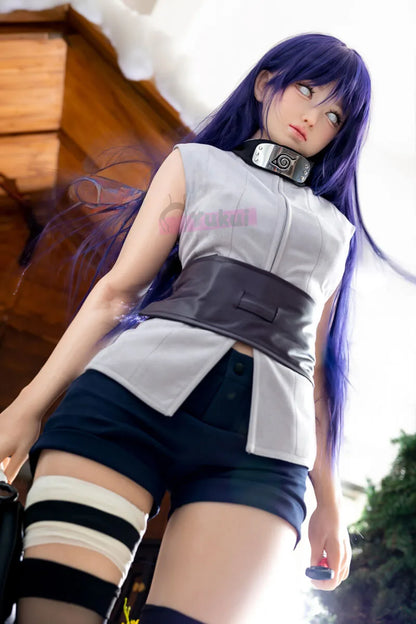 Hyuga Hinata Anime sex dolls, full-size male masturbation toy, with three insertion channels, realistic vagina, anus Love doll.