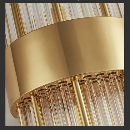 Nordic Luxury Wall Lamp Stainless Steel Black Gold LED Wall Lamp Living Room Stairs Bedroom Bedside Room Decor Lighting Fixtures