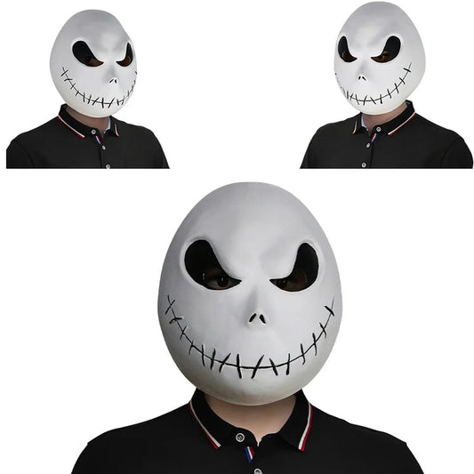 Funny Cosplay Animal Movie Character The Before Nightmare Xmas Christmas Mask Halloween Full Face Head Cover Party Costume Props