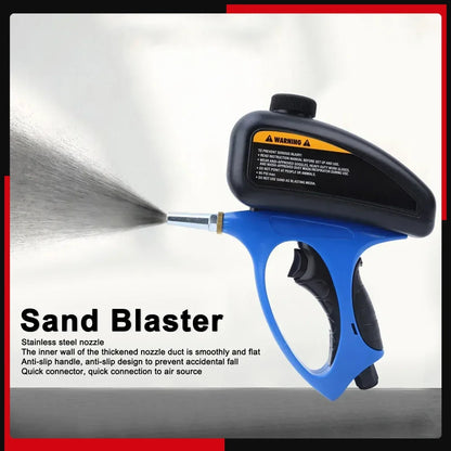 Small Nozzle Pneumatic Sandblasting Gun   Manual Sand  Rust Remover Sand  Sand  SGlass Anti Rust Sandblasting