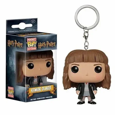 Funko POP Keychain Toy Hermione Granger Dobby Dumbledore Malfoy Ginny Ron Hedwig Snape Voldemort Luna Pocket Pop Key Ring Toy