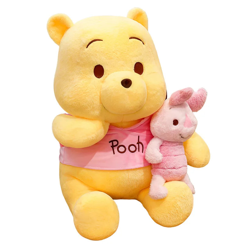 30/45/60cm Winnie Plush Toy Cute Little Bear Doll Cartoon Cute Stuffed Doll Accompany Decoration Home Decor Toy Birthday Gift
