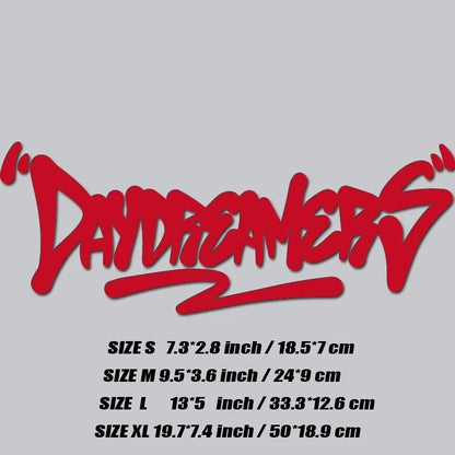 'DAY DREAMERS' DECAL, Creative & Fashion Text For You Good Look Car, High Quality For Car Trucks Motorcycles & Laptops
