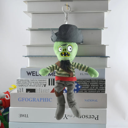 2025 New Style Plants vs Zombies Plush Pendant Cute SunFlower Peashooter Chomper Bag Keychain Decoration Stuffed Doll Kids Gift