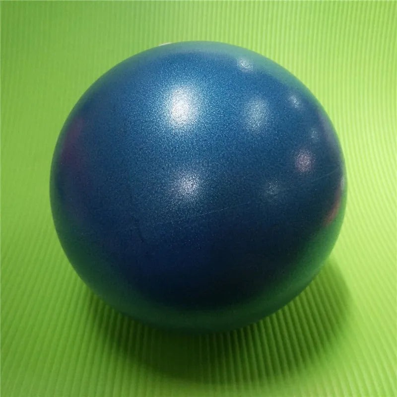 Frosted Small Mini Yoga Ball 25cm Straw  Pilates  Inflatable Gymnastics  Fitness   Children's Toy Balloon