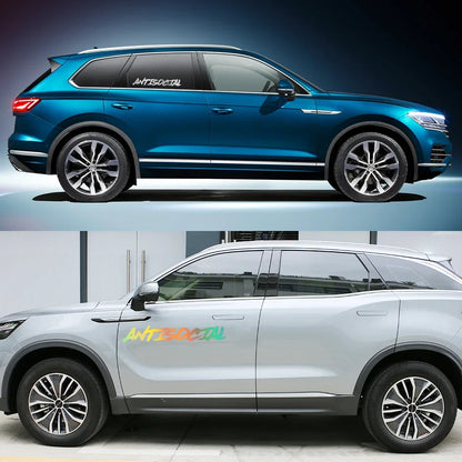 Various Sizes Car Windshield Sticker Antisocial Creative Styling Motorcycle Window Vinyl Decor Decal Auto Tuning Accessories