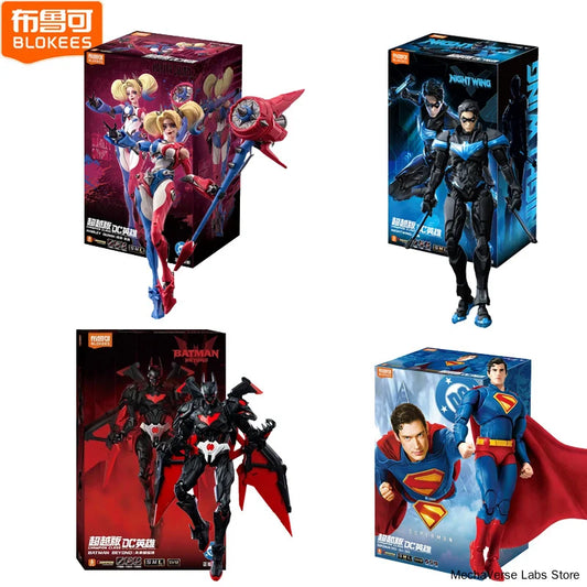 New Blokees Heroes Harley Quinn Nightwing Batman Beyond Champion Class Blocks Figure Batman Toy Collectible Desktop Display Gift