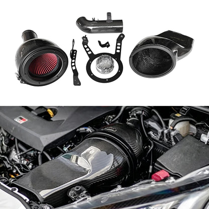 Dry Carbon Fiber Auto Parts Black Glossy Carbon Intake GR YARIS GXPA16