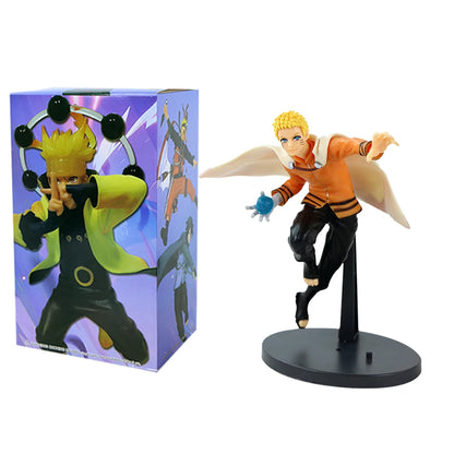 1-4pcs 19cm Naruto Anime Figure Uzumaki Naruto Kakashi Uchiha Sasuke Cartoon Action Figurine PVC Collectible Model Toy