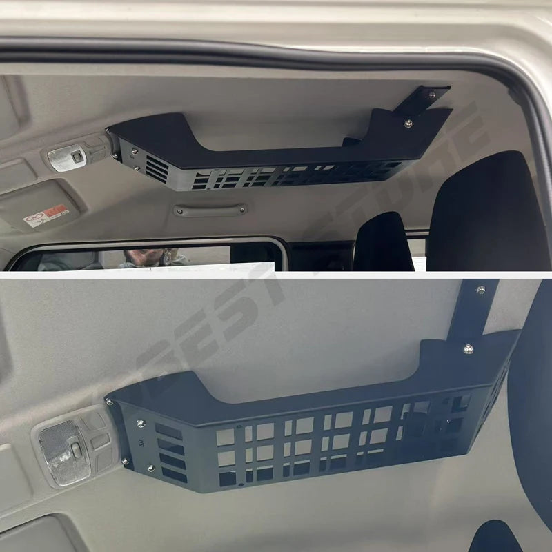 Car Roof Inner Storage Luggage Basket for Suzuki Jimny 3Door Or 5 Door JB74 JB64 Driver Side Interior Storage Tray Accessories