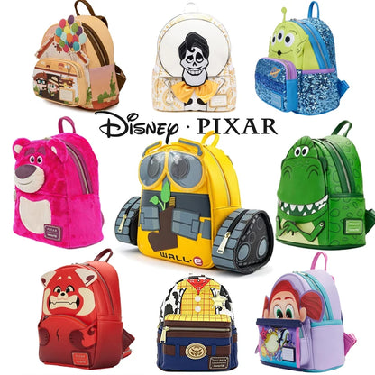 Loungefly Pixar Movie Series Toy Story/WALL-E/Monsters University Mini Backpack Coco Cosplay Backpack