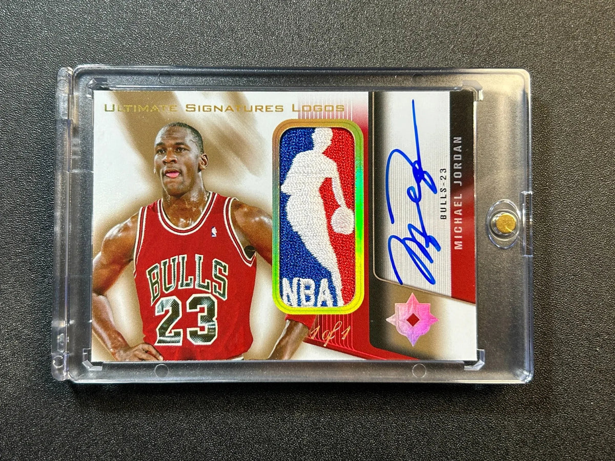 PANINI DIY homemade Kobe McGrady Iverson Carter Jordan logoman Patch signature collectible card brick Basketball holiday gift