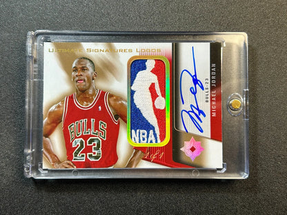 PANINI DIY homemade Kobe McGrady Iverson Carter Jordan logoman Patch signature collectible card brick Basketball holiday gift