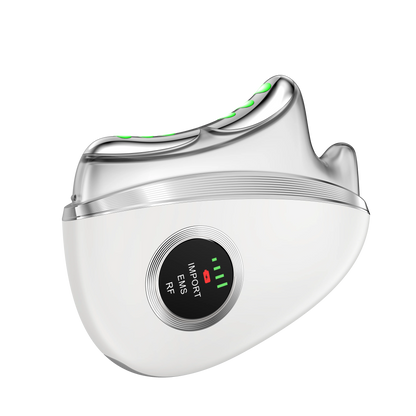 4 in 1 EMS Facial Neck Beauty Scraping Massager Microcurrent LED Light Vibration Portable Skin Care Tool Firming Anti Aging