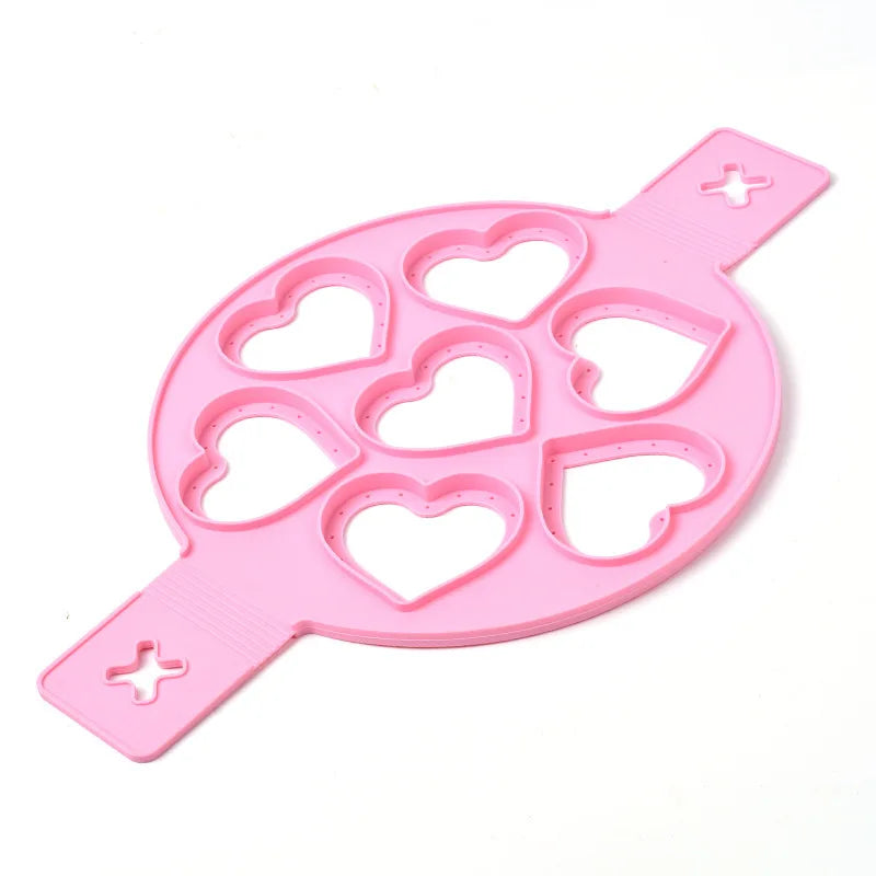 Silicone Egg Pancake Ring Nonstick Pancake Maker Mold Silicone Egg Cooker fried Shaper Omelet Moulds Kitchen Baking Accessories