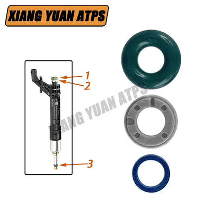 Injector Nozzle Seal Rings Kit 06M998907 04E998907A 9A799890701 For Seat Skoda Audi S6 S7 A8 RS5 SQ7 Macan Cayenne Panamera