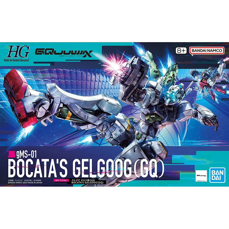 In Stock BANDAI HG 1/144 Gundam GQuuuuuuX GFreD Assembly Model Ver. Anime Action Figures Collection Toy