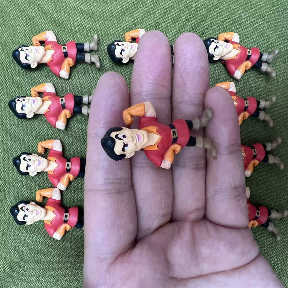 Disney original 100th Mini Figureines Bottle Toy  Princess Series Villain Series Figurine Toy Model For Kids Gifts