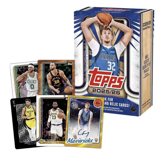2025-2026 Genuine Topps NBA Flagship Holiday Basketball Star Cards Collection Limited Edition Fans Gift Toys