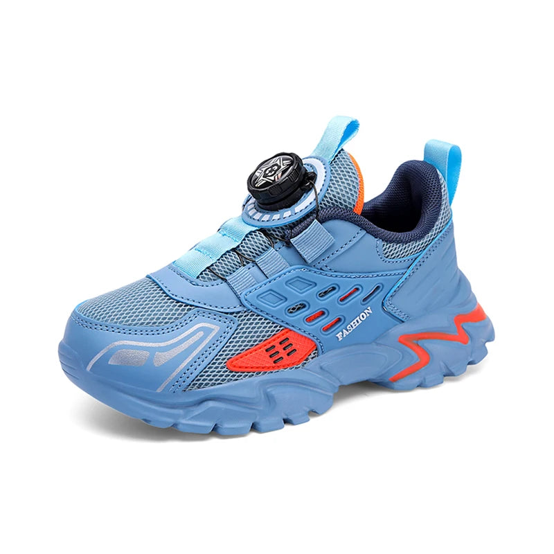 Children Athletic Sneakers Summer Breathable Lightweight Outdoor Running Shoes Non-slip Tennis for Boys Kids Sports Size 28-39