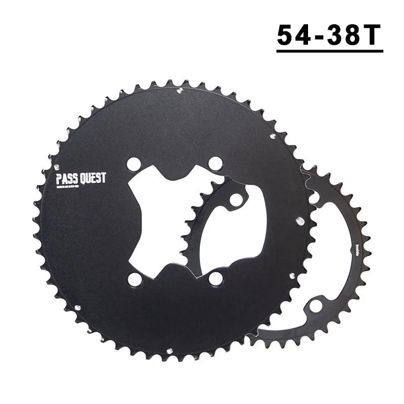 PASS QUEST 110 bcd chainring for Shimano ULTEGRA r8000 R8100 Narrow Wide road bike plate single dishe 54T 50 34T 52 36 53 39