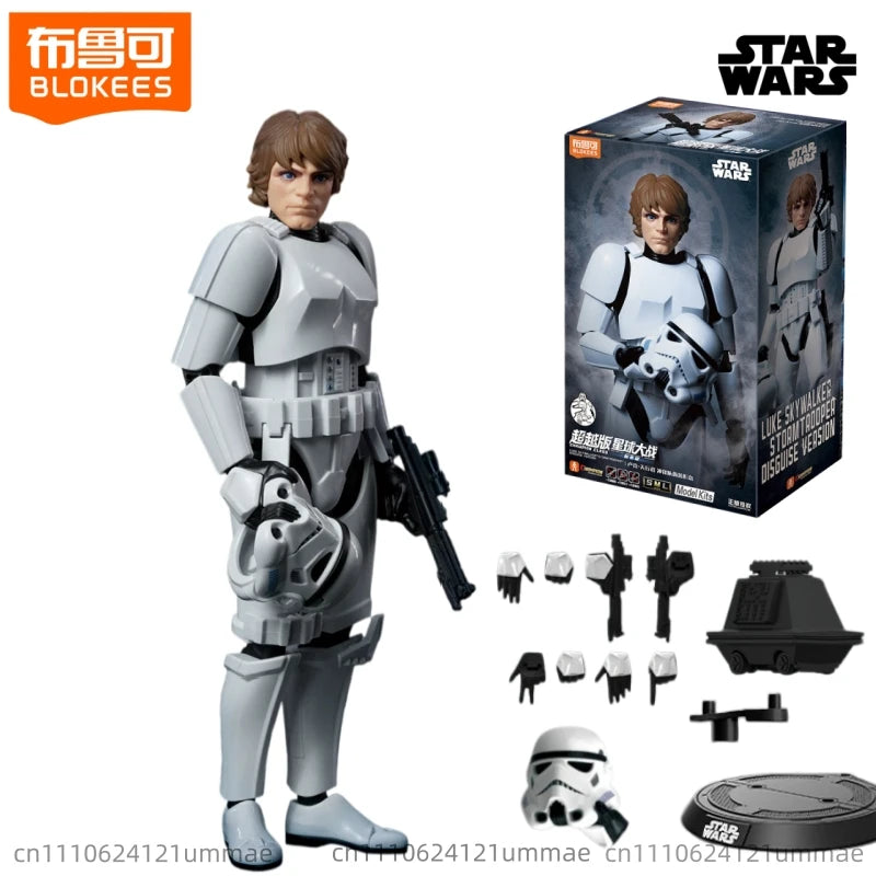 BLOKEES Star Wars Building Block Man Beyond Anakin Skywalker CLONE TROOPER Splicing Model Ornament Toy Collection Gift