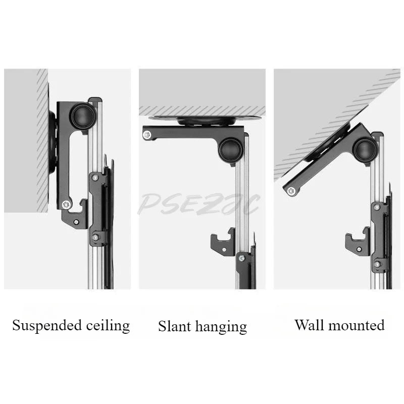 Hanger TV RV Car Mounted Ceiling  Bracket Monitor Display Ceiling Screen Folding
