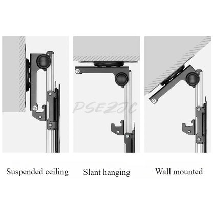 Hanger TV RV Car Mounted Ceiling  Bracket Monitor Display Ceiling Screen Folding